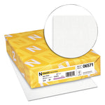 CLASSIC Laid Stationery, 97 Bright, 24 lb Bond Weight, 8.5 x 11, Solar White, 500/Ream