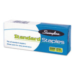 S.F. 1 Standard Staples, 0.25" Leg, 0.5" Crown, Steel, 5,000/Box