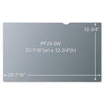 Frameless Blackout Privacy Filter for 24" Widescreen Flat Panel Monitor, 16:10 Aspect Ratio