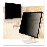 Frameless Blackout Privacy Filter for 27" Widescreen Flat Panel Monitor, 16:9 Aspect Ratio