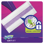 WetJet System Refill Cloths, 11.3" x 5.4", White, 24/Box