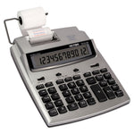 1212-3A Antimicrobial Printing Calculator, Black/Red Print, 2.7 Lines/Sec