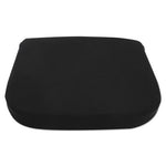 Cooling Gel Memory Foam Seat Cushion, Fabric Cover with Non-Slip Under-Cushion Surface, 16.5 x 15.75 x 2.75, Black