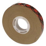 ATG Adhesive Transfer Tape, Permanent, Holds Up to 0.5 lbs, 0.5" x 36 yds, Clear