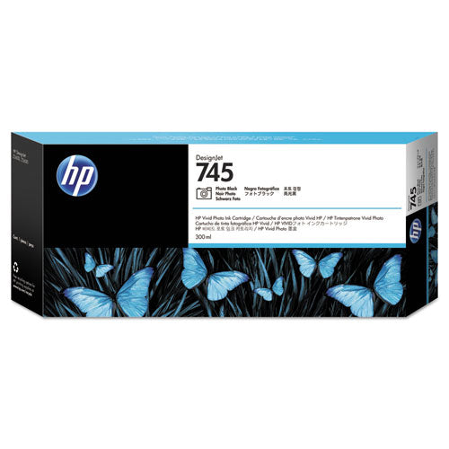 HP 745, (F9K04A) Photo Black Original Ink Cartridge