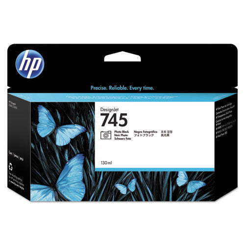 HP 745, (F9J98A) Photo Black Original Ink Cartridge