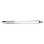 InkJoy 700 RT Ballpoint Pen, Retractable, Medium 1 mm, Blue Ink, White/Gray Barrel, Dozen