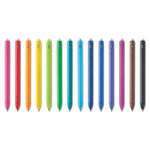 InkJoy Gel Pen, Retractable, Medium 0.7 mm, Assorted Ink and Barrel Colors, 14/Pack