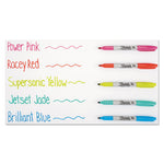 Fine Tip Permanent Marker, Fine Bullet Tip, Assorted Classic and Limited Edition Color Burst Colors, 24/Pack