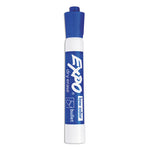 Low-Odor Dry-Erase Marker, Medium Bullet Tip, Blue, Dozen