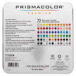 Premier Colored Pencil, 0.7 mm, 2H (#4), Assorted Lead and Barrel Colors, 72/Pack