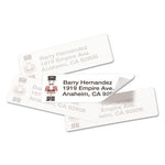 Repositionable Address Labels w/SureFeed, Laser, 1 x 2.63, White, 3000/Box