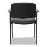 Alera Sorrento Series Ultra-Cushioned Stacking Guest Chair, 25.59" x 24.01" x 33.85", Black, 2/Carton