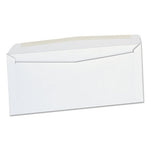 Open-Side Business Envelope, #10, Commercial Flap, Side Seam, Gummed Closure, 4.13 x 9.5, White, 500/Box
