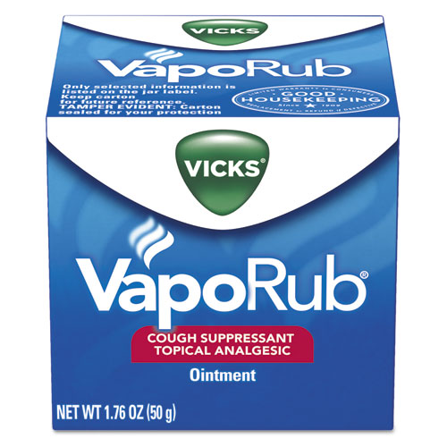 VapoRub, 1.76 oz Jar, 36/Carton