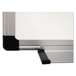 Porcelain Value Dry Erase Board, 48 x 72, White Surface, Silver Aluminum Frame