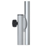 Revolver Easel, 70.8 x 47.2, 80" Tall Easel, Horizontal Orientation, White Surface, Silver Aluminum Frame