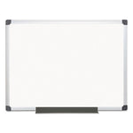 Value Melamine Dry Erase Board, 36 x 48, White Surface, Silver Aluminum Frame