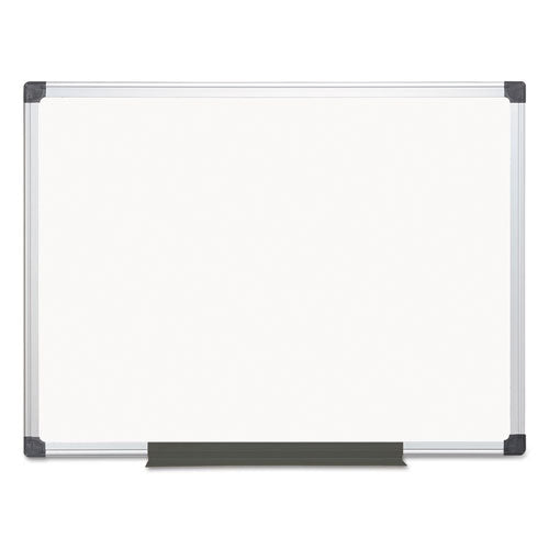 Value Melamine Dry Erase Board, 36 x 48, White Surface, Silver Aluminum Frame