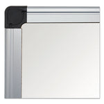 Value Lacquered Steel Magnetic Dry Erase Board, 72 x 48, White Surface, Silver Aluminum Frame