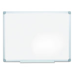 Earth Silver Easy-Clean Dry Erase Board, Reversible, 48 x 36, White Surface, Silver Aluminum Frame