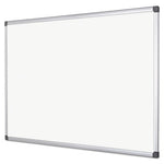 Value Lacquered Steel Magnetic Dry Erase Board, 72 x 48, White Surface, Silver Aluminum Frame