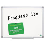 Earth Gold Ultra Magnetic Dry Erase Boards, 24 x 36, White Surface, Silver Aluminum Frame