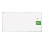 Earth Gold Ultra Magnetic Dry Erase Boards, 96 x 48, White Surface, Silver Aluminum Frame