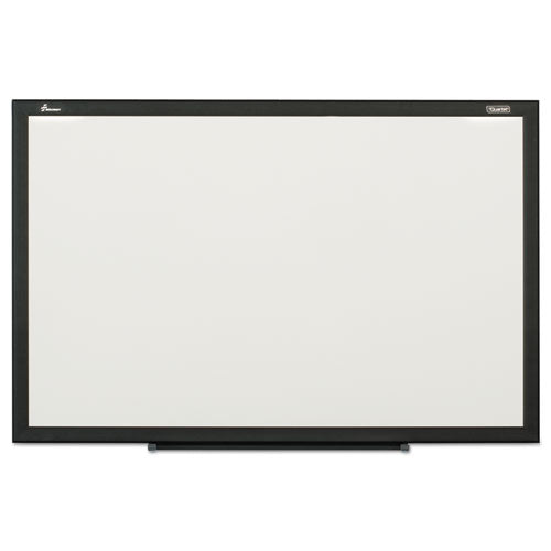 7110016511290 SKILCRAFT Quartet Magnetic Steel Dry Erase Board, 36 x 24, White Surface, Black Aluminum Frame