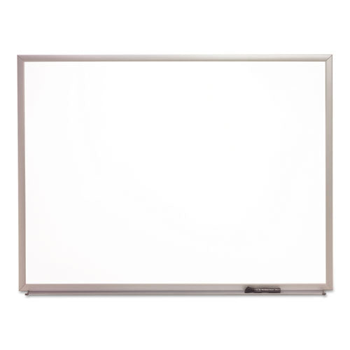 7110016511297 SKILCRAFT Quartet Magnetic Dry Erase Board, 36 x 24, White Surface, Silver Brushed Aluminum Frame