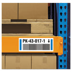 Durable Permanent ID Labels with TrueBlock Technology, Laser Printers, 3.25 x 8.38, White, 3/Sheet, 50 Sheets/Pack