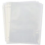 Standard Sheet Protector, Standard, 8.5 x 11, Clear, 200/Box