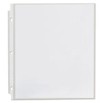 Top-Load Poly Sheet Protectors, Std Gauge, Nonglare, Clear, 50/Pack