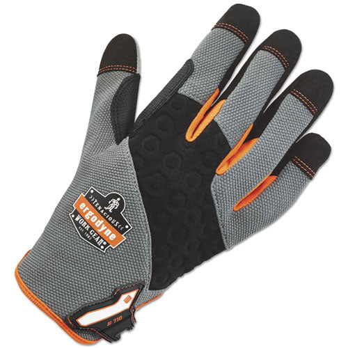 ProFlex 710 Heavy-Duty Utility Gloves, Medium, Gray, 1 Pair, Ships in 1-3 Business Days