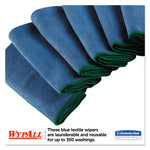 Microfiber Cloths, Reusable, 15.75 x 15.75, Blue, 6/Pack