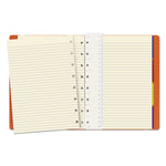 Notebook, 1-Subject, Medium/College Rule, Orange Cover, (112) 8.25 x 5.81 Sheets