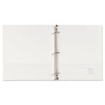 Durable View Binder with DuraHinge and Slant Rings, 3 Rings, 0.5" Capacity, 11 x 8.5, White