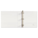 Durable View Binder with DuraHinge and Slant Rings, 3 Rings, 2" Capacity, 11 x 8.5, White