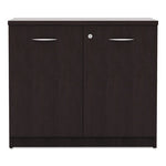 Alera Valencia Series Storage Cabinet, 34.13w x 22.78d x 29.5h, Espresso