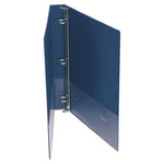 Economy Non-View Round Ring Binder, 3 Rings, 1" Capacity, 11 x 8.5, Royal Blue