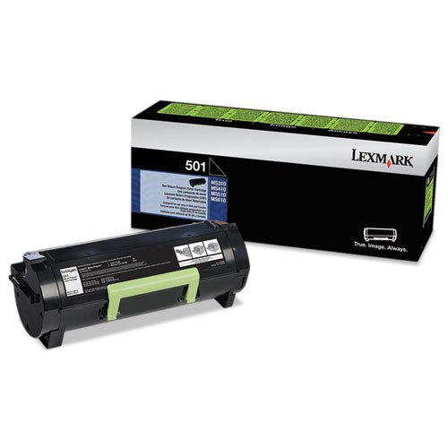 50F1000 Return Program Toner, 1,500 Page-Yield, Black