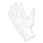 Exam Vinyl Gloves, Powder/Latex-Free, 3 3/5 mil, Clear, Large, 100/Box