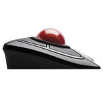 Expert Mouse Wireless Trackball, 2.4 GHz Frequency/30 ft Wireless Range, Left/Right Hand Use, Black