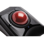 Expert Mouse Wireless Trackball, 2.4 GHz Frequency/30 ft Wireless Range, Left/Right Hand Use, Black