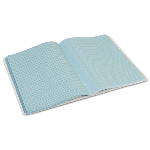 Composition Book, Narrow Rule, Blue Cover, (200) 9.75 x 7.5 Sheets