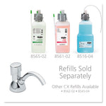 CX Counter Mount Foam Soap Dispenser, 1,500 mL/2,300 mL, 4.5 x 11.88 x 4.5, Chrome