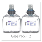 Advanced Hand Sanitizer TFX Refill, Foam, 1,200 mL, Unscented, 2/Carton