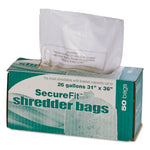 8105013994792, Heavy-Duty Shredder Bags, 26 gal Capacity, 50/BX