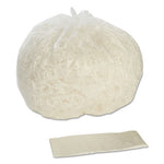 SKILCRAFT High Density (HDPE) Coreless Roll Can Liners--Natural, 10 gal, 8 mic, 24" x 24", Natural, 1,000/Box