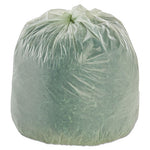 EcoSafe-6400 Bags, 32 gal, 0.85 mil, 33" x 48", Green, 50/Box